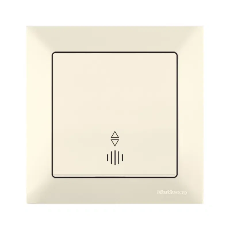 Девиаторен ключ светещ схема 6-10А Крем Candela Mutlusan.png